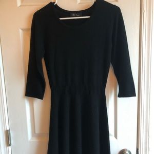 Black formal dress